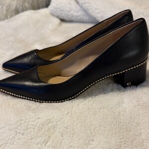 Elegant Coach Black Women's Shoes-Jackie